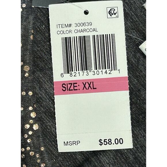 NWT Women's size XXL JohnPaulRichard Polka Dot Shirt - Picture 6 of 6